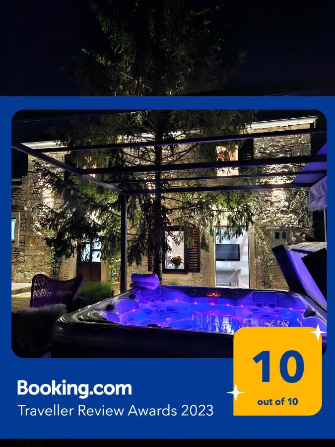Stonehouse Ana With Jacuzzi Rovinj-Krmed Villa Exterior foto